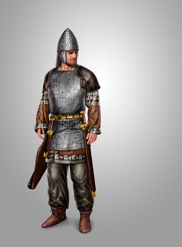 Saka warrior in armor