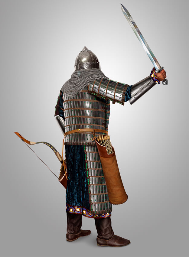 Turkic warrior archer