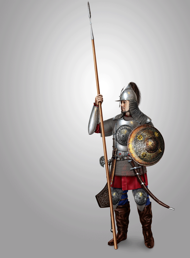 Kazakh warrior
